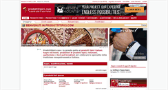 Desktop Screenshot of prodottitipici.com